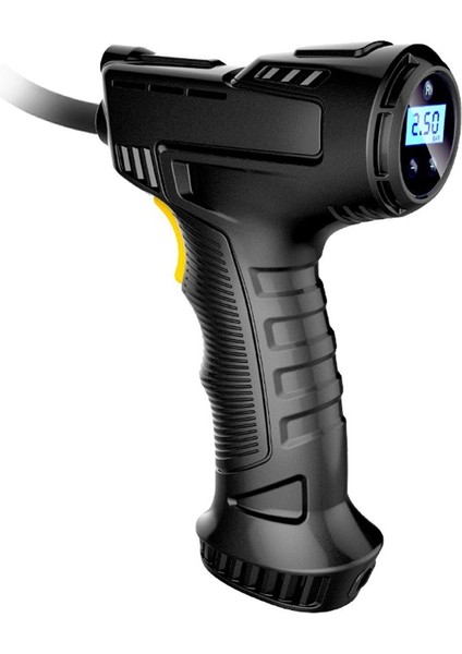 Kablosuz Dijital 120W Şarj Edilebilir Hava Kompresörü Akülü Şişme Pompa Taşınabilir Hava Pompası Araba Lastik Şişirme Dijital Araba Bisiklet Topları Için (Yurt Dışından)