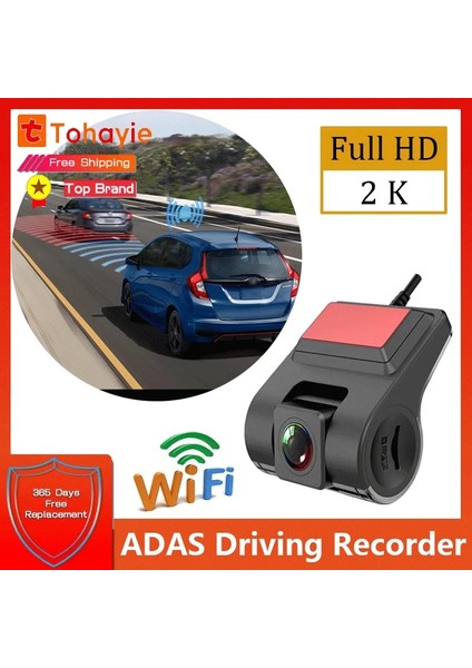 32G Tarzı 2k Araba Dvr'ı Adas Wifi Oto Kameralar Rover Kamera Çift Dashcam Wifi 4K Gps Dikiz Dvr Ip Kamera Panoramik Kamera Araba Mini Gizli (Yurt Dışından) fiyatları