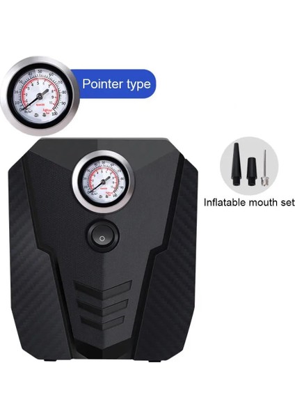 Işaretçi 150PSI Araba Hava Pompası 12V Hava Kompresörü Şişirme Pompası LED Elektrikli Dijital Lastik Şişirme Oto Lastik Pompası Motosiklet Topları Için (Yurt Dışından)