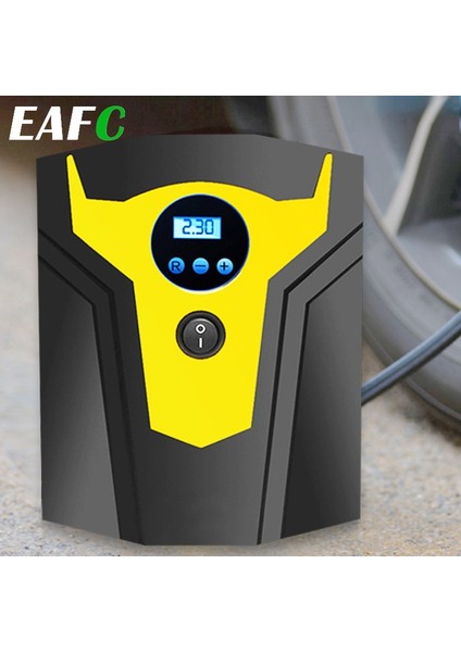 Işaretçi Stili Taşınabilir I Araba Lastik Şişirme Dijital Ekran Hava Kompresörü Pompası, LED Işıklı DC12V Araba Motosiklet Için Pompa (Yurt Dışından) modelleri