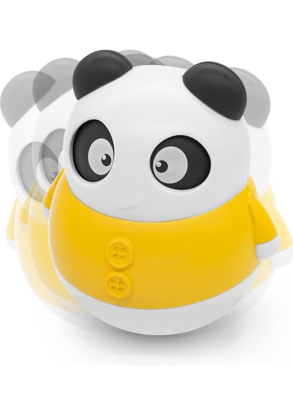 Rolling Panda, Bebek Yuvarlanma Zamanı Oyuncak, 36 Ay ve Üzeri Erkek ve Kız Çocuklar Için Sevimli Müzik Oyuncak Hediye, Sevimli Yetişkin Ofis Masası Oyuncak Sarı (Yurt Dışından)