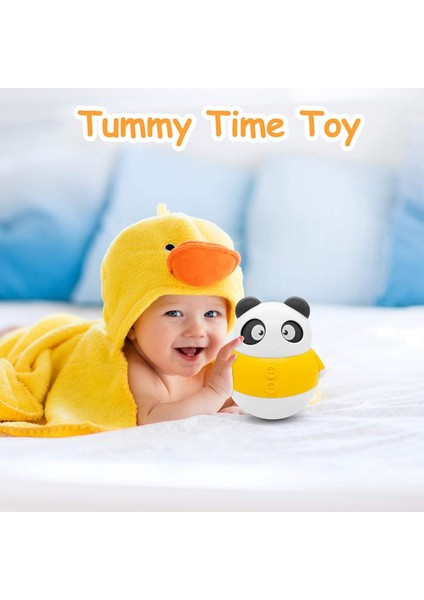 Rolling Panda, Bebek Yuvarlanma Zamanı Oyuncak, 36 Ay ve Üzeri Erkek ve Kız Çocuklar Için Sevimli Müzik Oyuncak Hediye, Sevimli Yetişkin Ofis Masası Oyuncak Sarı (Yurt Dışından) fırsatları