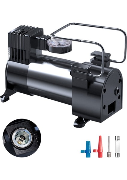 Hava Kompresörü I Lastik Şişirme Taşınabilir Hava Pompası Araba Lastikleri Için 12V Dc Oto Lastik Pompası, Araba Için Dijital Basınç Göstergesi ile (Yurt Dışından)