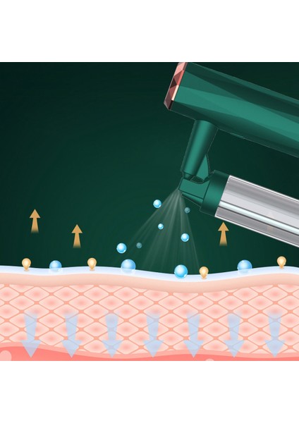 Yüksek Basınçlı Nano Sprey Yüz Sreamer Nokta Temizleyici Nano Yüz Su Oksijen Enjeksiyon Aleti Airbrush Cilt Bakımı Aracı (Yurt Dışından)