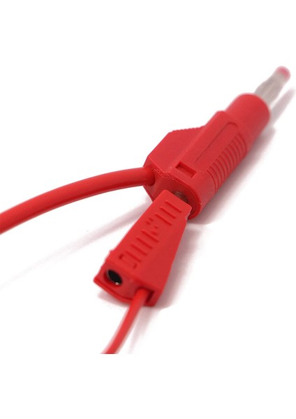 10 Takım Geri Çekilebilir Kılıf 4mm Muz Fiş Konnektörleri Istiflenebilir Tel Lehim Multimetre Test Uçları Fiş Adaptörü (Yurt Dışından) fırsatları