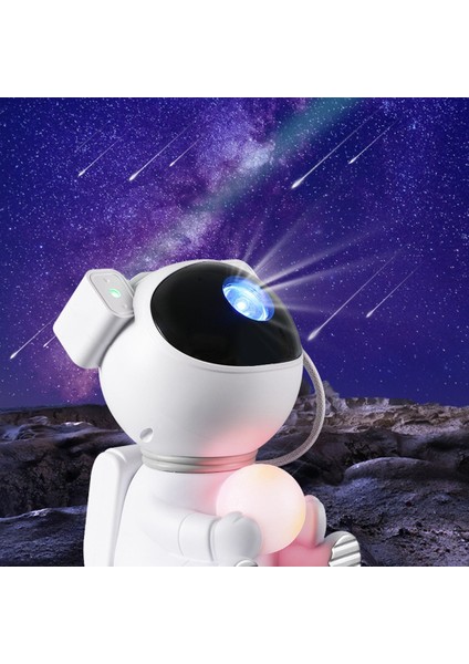Astronot Işık Projektörü, Yatak Odası Projektörü, Ay Işığıyla Yıldız Projektörü, LED Nebula Gece Lambası (Yurt Dışından)