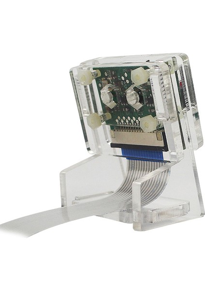 OV5647 Mini Kamera Akrilik Tutucu Şeffaf Web Kamerası Braketi Raspberry Pi 3 Kamera Için (Yurt Dışından)