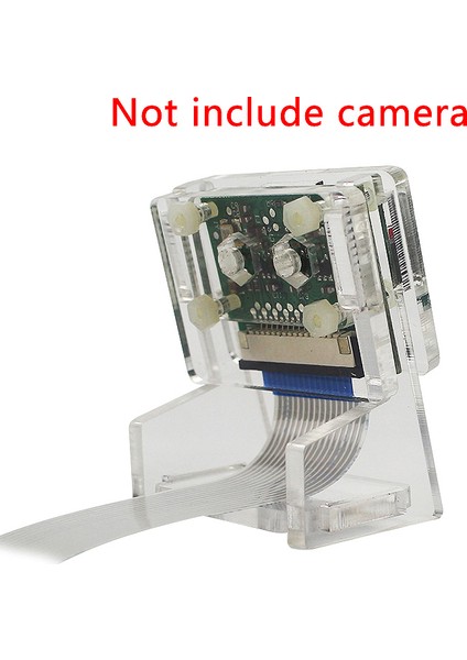 OV5647 Mini Kamera Akrilik Tutucu Şeffaf Web Kamerası Braketi Raspberry Pi 3 Kamera Için (Yurt Dışından)