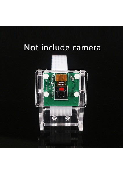OV5647 Mini Kamera Akrilik Tutucu Şeffaf Web Kamerası Braketi Raspberry Pi 3 Kamera Için (Yurt Dışından)
