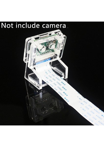 OV5647 Mini Kamera Akrilik Tutucu Şeffaf Web Kamerası Braketi Raspberry Pi 3 Kamera Için (Yurt Dışından)
