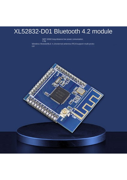 NRF52832 Bluetooth Modülü 2360-2483MHZ XL52832 Harici Anten Ipex Bluetooth 4.2 Düşük Güç 2.4g Kablosuz Modülü (Yurt Dışından)