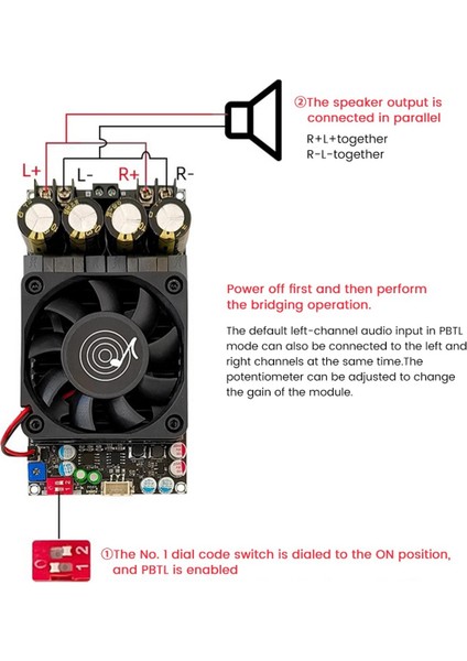 TPA3255 Dijital Ses Güç Amplifikatörü Kurulu Stereo Amp 300WX2 Pbtl Mono Ses Amplifikatörü 600W Ses Hoparlör Amplifikatörü (Yurt Dışından)