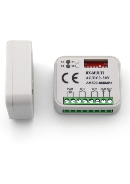 Evrensel 300-868 Mhz Rx-Çok Frekanslı Alıcı Anahtarı Ac/dc 9-30V Garaj Kapısı Komut Kapısı Kontrol Verici (Yurt Dışından) fırsatları