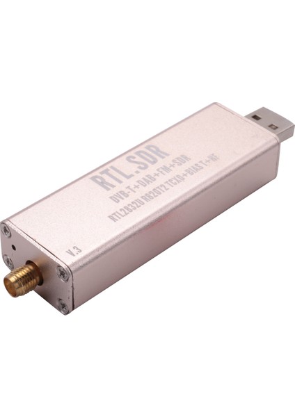 Sdr Alıcısı V3 Pro RTL2832 RTL2832U R820T2 100KHZ-1.7GHZ Uhf Vhf Hf Am Fm Için Sdr Rtl (Yurt Dışından)