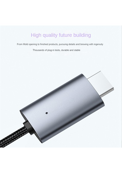 Mikro USB Tip C - HDMI Uyumlu Kablo Hdtv Tv Dijital Av Adaptör Kablosu iPhone iPad ve Android Telefon Için 1080 P (Yurt Dışından) indirimleri