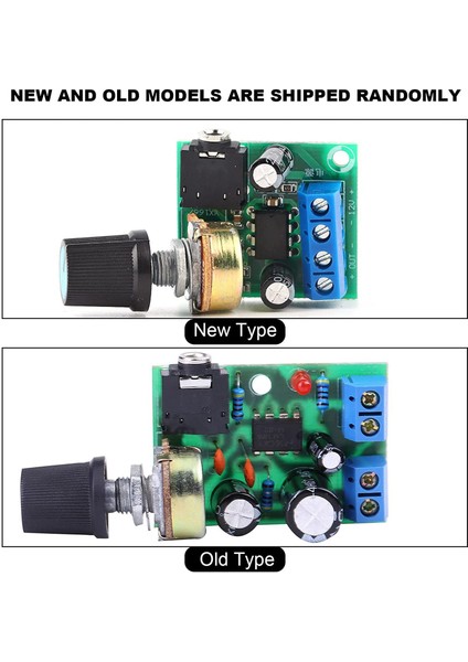 LM386 Süper Mini Amplifikatör Kartı, 3V-12V, 0.5W-10W Hoparlör Düşük Gürültü Güç Tüketimi, Hoparlör Ses Sistemi Dıy Için (Yurt Dışından)