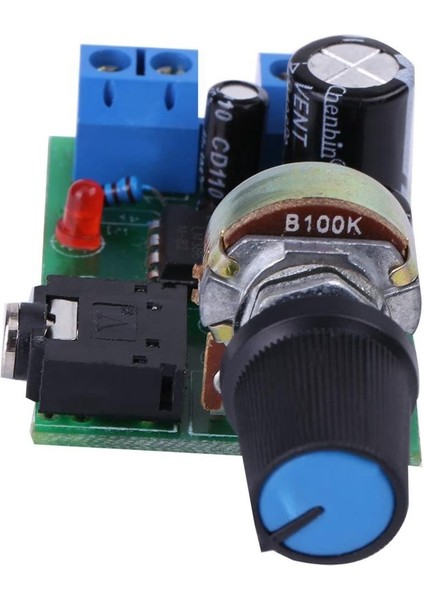 LM386 Süper Mini Amplifikatör Kartı, 3V-12V, 0.5W-10W Hoparlör Düşük Gürültü Güç Tüketimi, Hoparlör Ses Sistemi Dıy Için (Yurt Dışından)