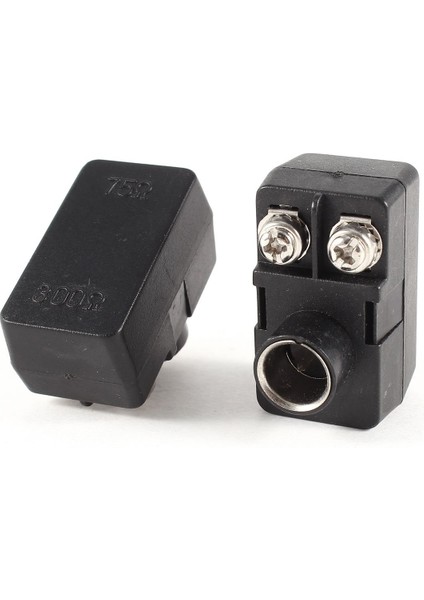 2 x Push-On Anten Eşleştirme Transformatörü 300/75 Ohm Tv F Koaksiyel Adaptör (Yurt Dışından)