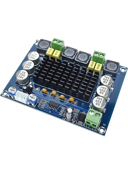 TPA3116D2 Çift Kanallı Stereo Yüksek Güçlü Dijital Ses Güç Amplifikatörü Kartı 2X120W XH-M543 (Yurt Dışından)