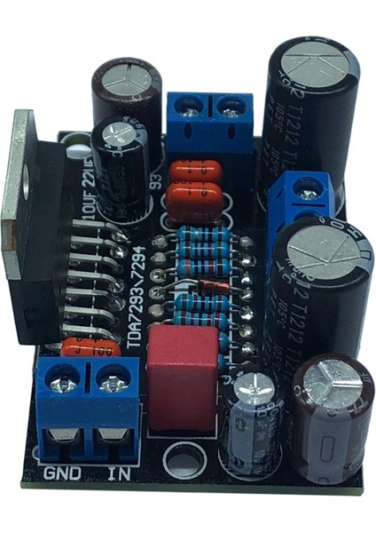 TDA7293/TDA7294 Mono Amplifikatör Kartı 100W Süper Güç Arka Kutup Ultra Geniş Güç Kaynağı Çift Ac 12V - 32V (Yurt Dışından)
