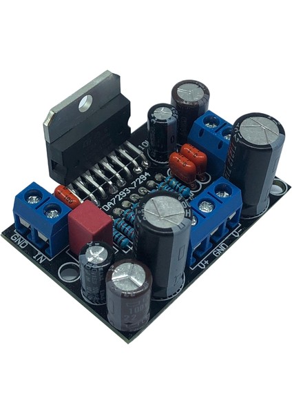 TDA7293/TDA7294 Mono Amplifikatör Kartı 100W Süper Güç Arka Kutup Ultra Geniş Güç Kaynağı Çift Ac 12V - 32V (Yurt Dışından)