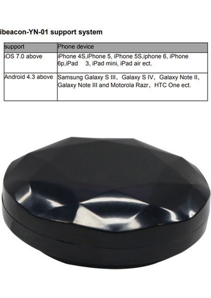 NRF51822 Bluetooth Beacon Etiketi Eddystone Ibeacon Ble Yakınlık Bulucu Beacon Desteği Beacon/ıbeacon/eddystone (Yurt Dışından)