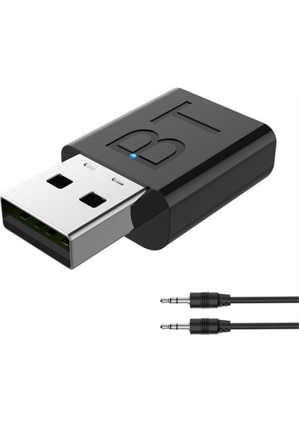 Bluetooth Ses Alıcısı Aux Ses Kablosuz Monitör Kulaklık BT850 Araba Çok Fonksiyonlu Bluetooth Verici (Yurt Dışından)