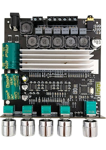 ZK-TB22 TPA3116D2 Bluetooth Subwoofer Amplifikatör Kurulu 2.1 Hıfi Yüksek Güç Stereo Amp 2X50W + 100W Hoparlör Için Amplificador (Yurt Dışından)