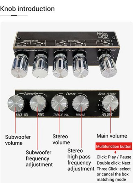 ZK-TB22 TPA3116D2 Bluetooth Subwoofer Amplifikatör Kurulu 2.1 Hıfi Yüksek Güç Stereo Amp 2X50W + 100W Hoparlör Için Amplificador (Yurt Dışından)