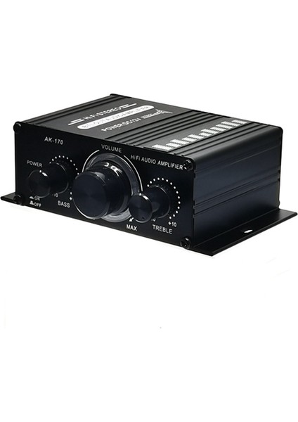 Güç Amplifikatörü Fm Radyo Mini Amplifikatör 400W Hifi Mini Hifi Ses Güç Amplifikatörü Ses Amplifikatörü AK170 Ses Amplifikatörü (Yurt Dışından)