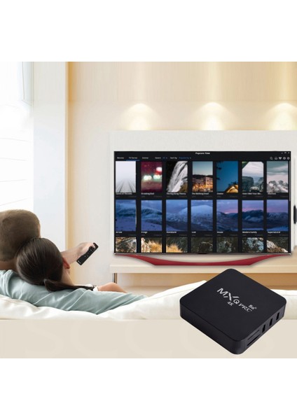 Tv Kutusu Android Mxq Pro Akıllı Kutu 4K Ultra Hd, A, Abd Tak (Yurt Dışından)