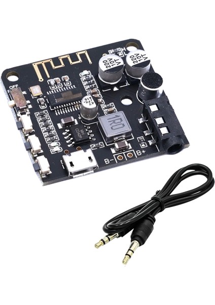 Bt5.0 Ses Pro Alıcısı Aux Ses Kablosu ile Mp3 Bluetooth Dekoder Kayıpsız Araba Hoparlör Ses Amplifikatör Devre Kartı Modülü (Yurt Dışından)