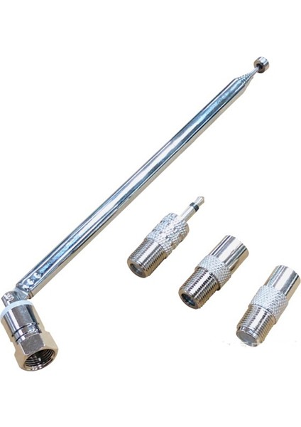 Çubuk Anten 3.5mm Adaptör Fm Radyo Anteni Yedek Teleskopik Vida F Tipi Erkek Fiş Konnektörü Av Stereo Alıcı (Yurt Dışından) fiyatları