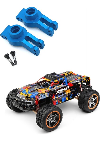 Wltoys 104009 104016 104018 12401 12402-A 12404 12409 Yükseltme Parçaları Için Metal Arka Göbek Taşıyıcı, Mavi (Yurt Dışından)