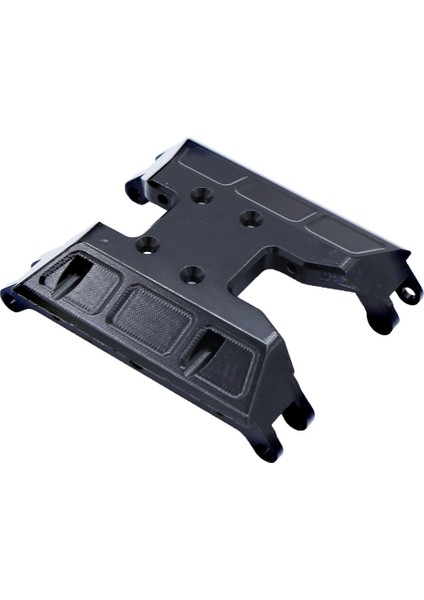 Metal Merkezi Şanzıman Kızak Plakası Şanzıman Montajı Eksenel UTB18 Capra 1/18 Rc Paletli Araba Yükseltme Parçaları, Kırmızı (Yurt Dışından)