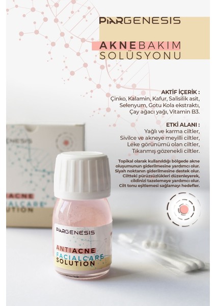 Piar Genesis Akne Bakım Solüsyonu 30 Ml