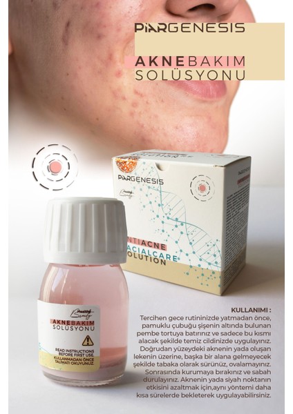 Piar Genesis Akne Bakım Solüsyonu 30 Ml