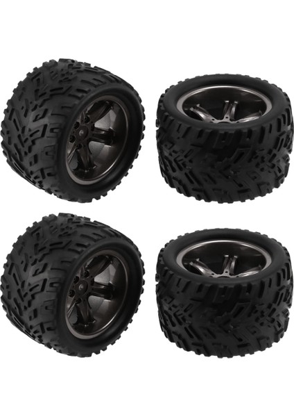 4 Adet Lastikler Lastik Tekerlek Xınlehong 9125 9116 X9115 X9116 Gptoys S911 S912 1/12 Rc Araba Yedek Parça Aksesuarları (Yurt Dışından)