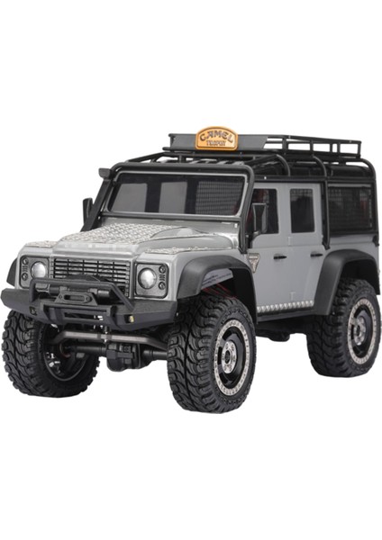 Metal Çelik Kaput Kızak Plakası Dekoratif Sac Giriş Izgarası Traxxas TRX4M Defender 1/18 Rc Araba Yükseltme Parçaları, Siyah (Yurt Dışından)