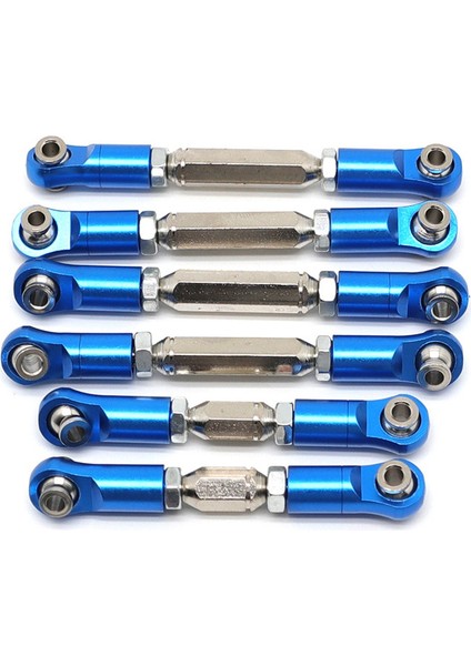 Metal Ayarlanabilir Bağlantı Çubukları Gerdirme Ayak Bağlantıları Bağlantı Seti 1/10 Arrma Senton Granit 4x4 Mega 550 Yükseltme Parçaları, 1 (Yurt Dışından)