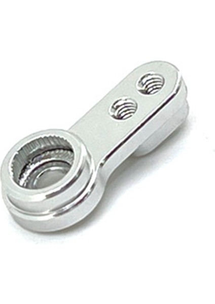 Metal Servo Kol Servo Korna Fms FCX24 1/24 Rc Paletli Araba Yükseltme Parçaları Yedek Aksesuarlar, Gümüş (Yurt Dışından)
