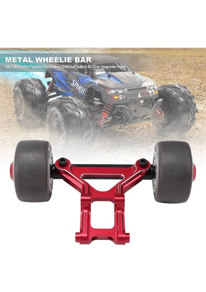 Arrma Için Metal Tekerlek Çubuğu 1/8 Kraton Typhon Kötü Şöhretli Outcast Talion Rc Araba Yükseltme Parçaları, 2 (Yurt Dışından)