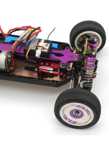 Metal Servo Kol Servo Korna Wltoys 144001 144002 124016 124017 124018 124019 Rc Araba Yükseltme Parçaları, Titanyum (Yurt Dışından)
