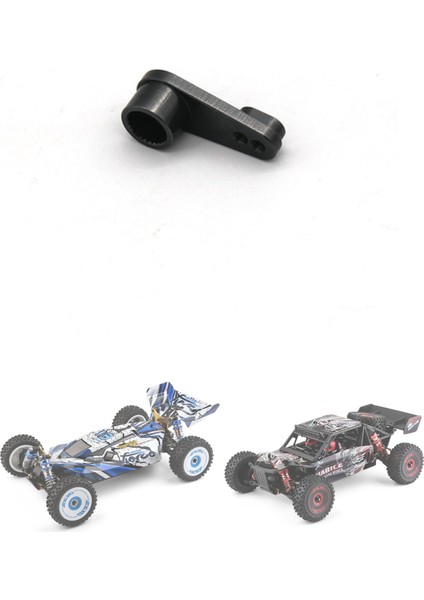Metal Servo Kol Servo Korna Wltoys 144001 144002 124016 124017 124018 124019 Rc Araba Yükseltme Parçaları, Titanyum (Yurt Dışından)