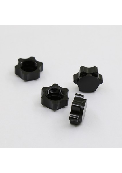 4 Adet Alüminyum Jant Göbeği Kapağı Anti-Toz Kapağı 17MM Altıgen Somun 1/8 Rc Araba Için, Siyah (Yurt Dışından) fiyatları