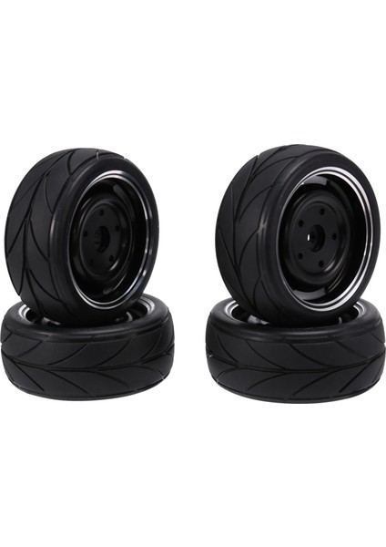 4 Adet On-Road Araba Lastik Lastik Jant Lastiği Hsp Hpı Sakura D5 Kyosho Tamiya TT01 TT02 XV01 1/10 Rc Araba Yükseltme Parçaları, 2 (Yurt Dışından)
