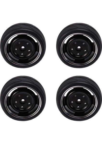 4 Adet On-Road Araba Lastik Lastik Jant Lastiği Hsp Hpı Sakura D5 Kyosho Tamiya TT01 TT02 XV01 1/10 Rc Araba Yükseltme Parçaları, 2 (Yurt Dışından)