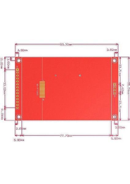3,2 Inç Spı LCD Modül Rgb 65K Renkli 240X320 Tft Modülü ILI9341 En Az 4 Io 3,3V Kaplar (Dokunmatik MSP3218 Ile) (Yurt Dışından)