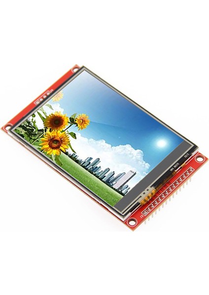 3,2 Inç Spı LCD Modül Rgb 65K Renkli 240X320 Tft Modülü ILI9341 En Az 4 Io 3,3V Kaplar (Dokunmatik MSP3218 Ile) (Yurt Dışından)