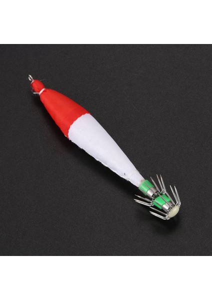 15 Adet Aydınlık Canlı Simülasyon Kalamar Kanca Olta Takımı Lures Kalamar Jig Lures Kanca ile 10.5 cm (Yurt Dışından)